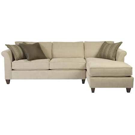 Small Sectional Sofa with Chaise